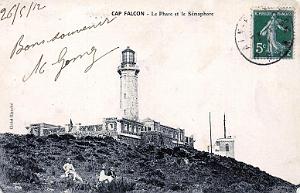 CAP FALCON - PHARE  ET SEMAPHORE - 1912